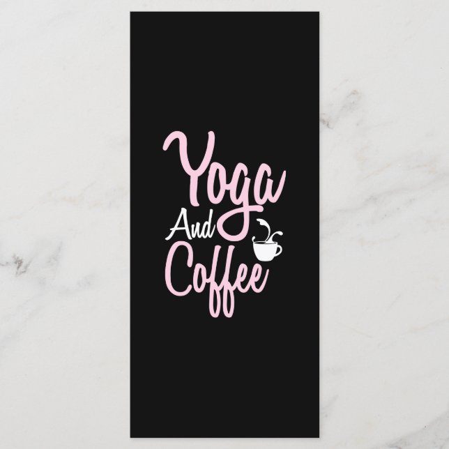 Menú Yoga Lover | Yoga Y Café (Anverso)