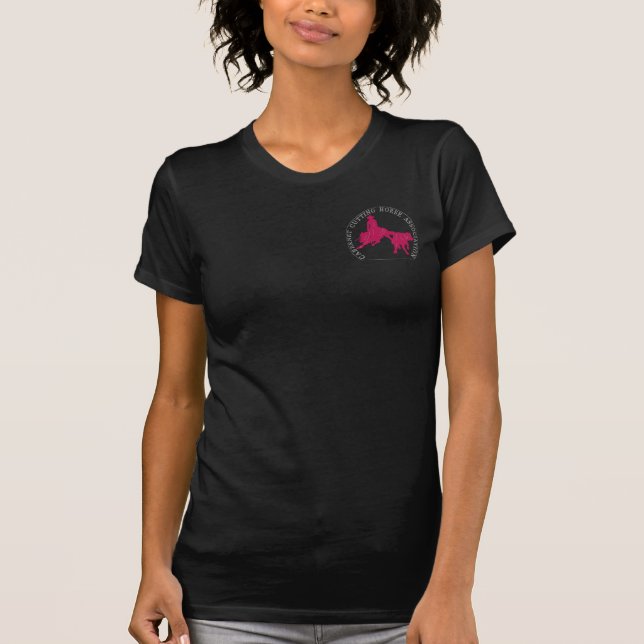 Menudo Noir" de Cabernet CHA de la camiseta "subió (Anverso)