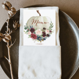 Menús de calabaza otoñal -