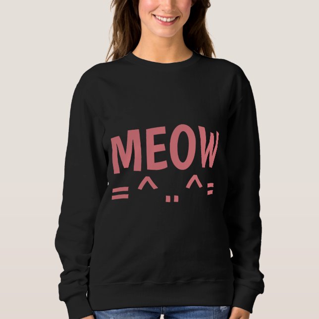 MEOW Camisetas Cat y sudaderas (Anverso)
