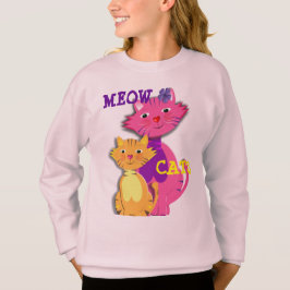 Meow Cats Cute Girly Feline Tops