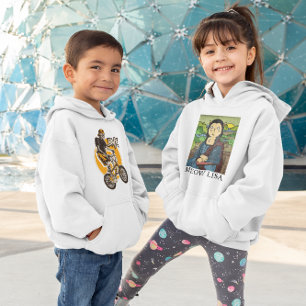 Meow Lisa Funny Cat Art Masterpiece Chica