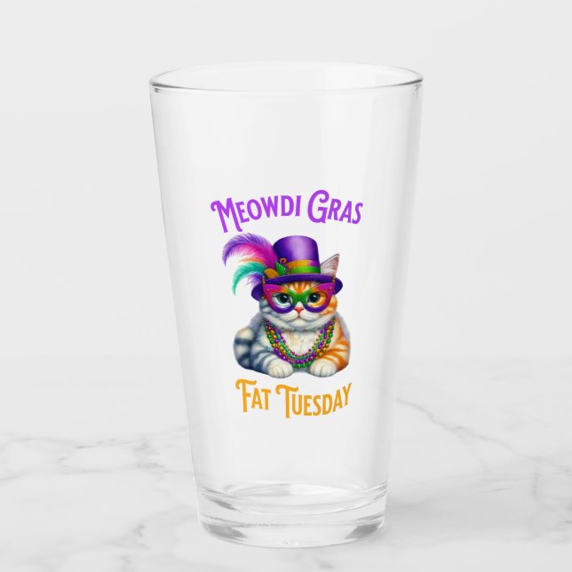 Meowdi Gras Mardi Gras con grasa para gatitos Mart (Anverso)