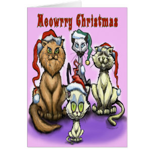 Meowrry Navidades Cats