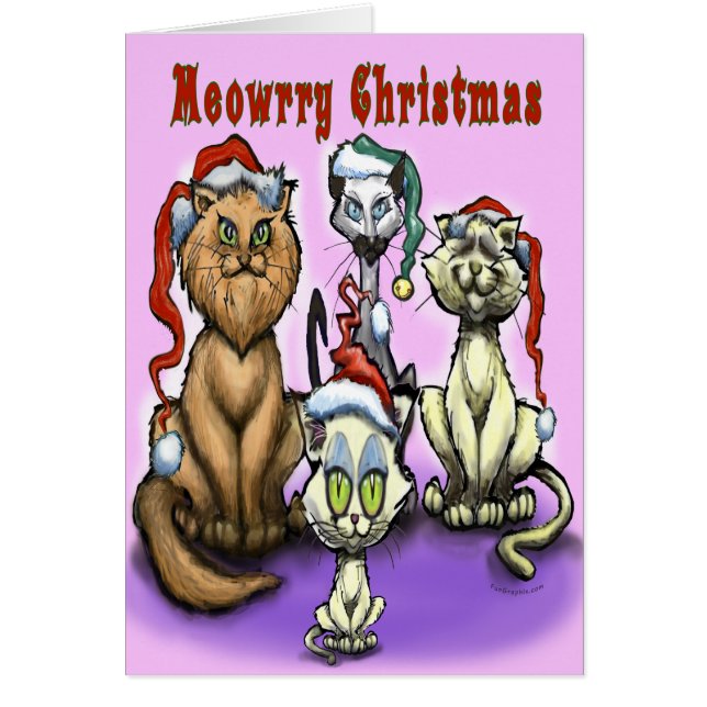 Meowrry Navidades Cats (Frente)