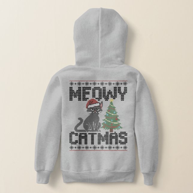 Meowy Christmas Ya Filthy Animal - Ugly Cat (Distribución Reverso )