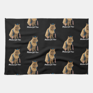 Meowzel Tov Mazel Tov Tov Tov Toalla de cocina par