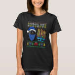 Meowzel Tov Ugly Hanukkah Sweater Cat Chanukah Jew<br><div class="desc">Meowzel Tov Ugly Hanukkah Sweater Cat Chanukah Tees Judíos.</div>