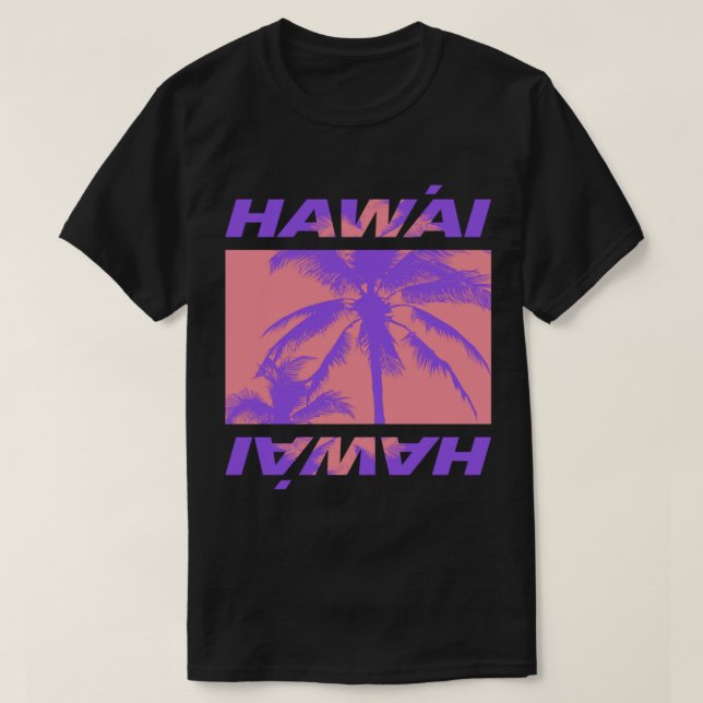 Mercadería de fans de Maluma HAWAI camiseta esenci (Diseño del anverso)