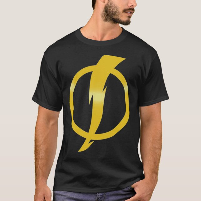 Mercadería estática de choque camiseta esencial (Anverso)
