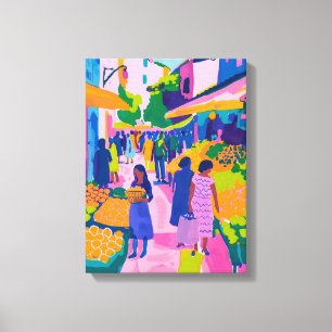 Mercado Callejero: Arte Favista Vibrante