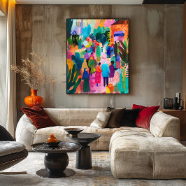 Mercado Cultural: Arte Favista Colorido y Vibrante