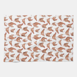 Mercado de agricultores | Rústico Rooster | Toalla