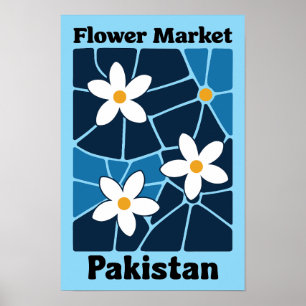 Mercado de Flores de Pakistán Jasmine y Arte de Pa