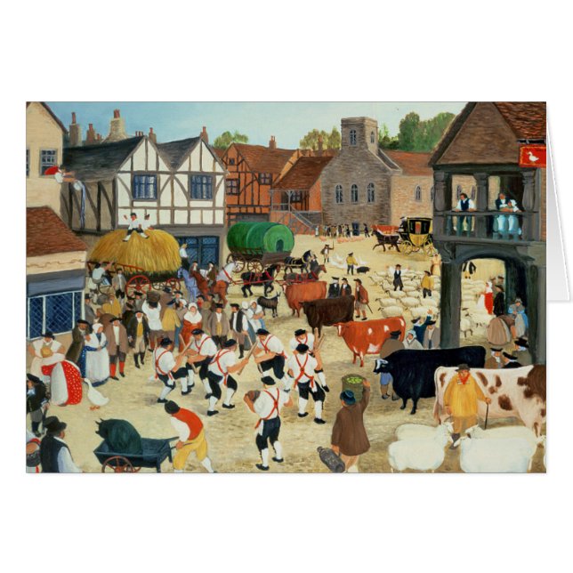 Mercado de ganado del siglo XVIII de Mayfair (Anverso (Horizontal))