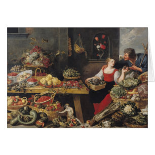 Mercado de la fruta y verdura