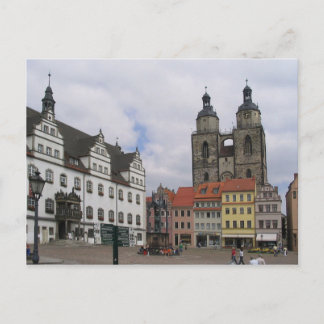 Mercado de postales en Wittenberg, Alemania