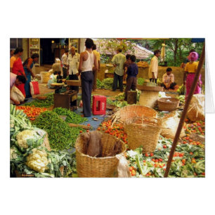 Mercado exterior en la India