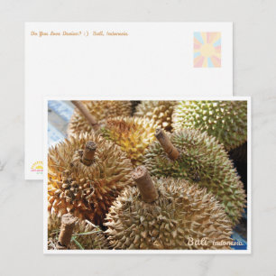 Mercado Golden Durian Bali – Tarjeta Postal de Via