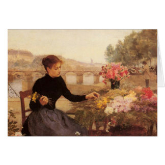 Mercado parisiense de la flor