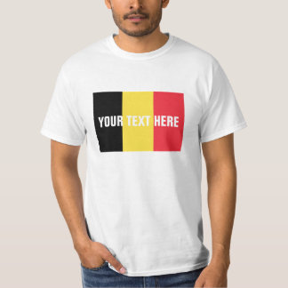 Mercancía de encargo belga de las camisetas el |