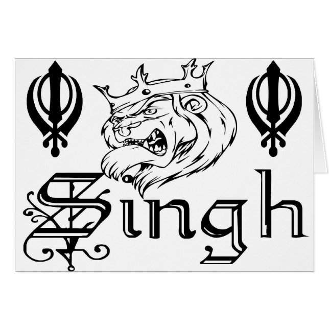 Mercancía sikh del diseño de Khanda Khalsa del (Anverso (Horizontal))