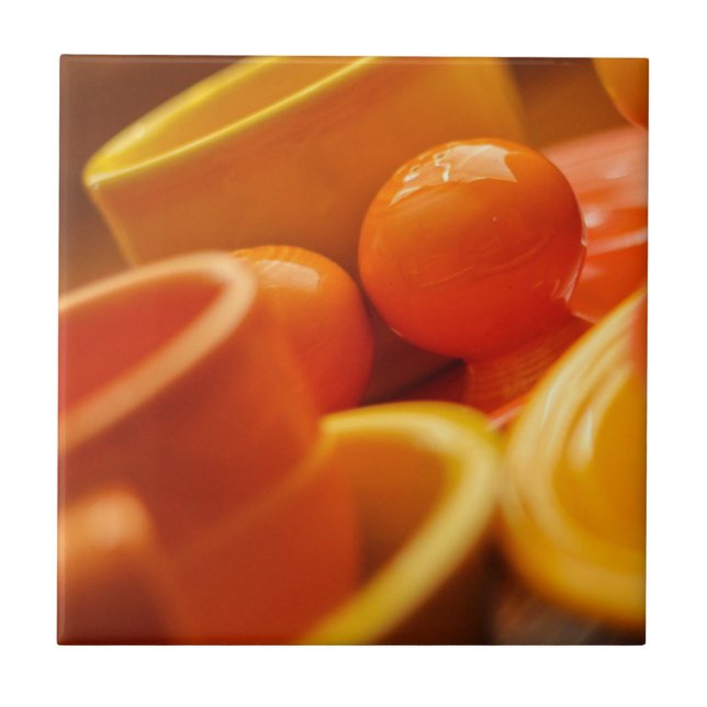 Mercancías anaranjadas de la teja de la fiesta 4x4 (Frente)