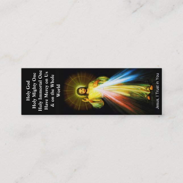 Merced Divina de Jesús - Tarjeta de Negocios de Di (Anverso)