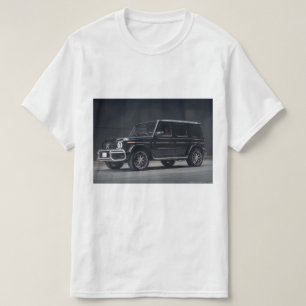 Mercedes Benz Gwagon estampó camiseta