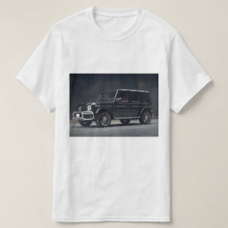 Mercedes Benz Gwagon estampó camiseta