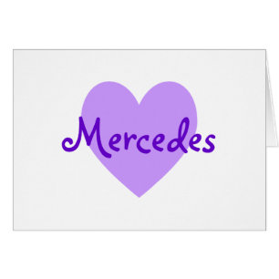 Mercedes en morado