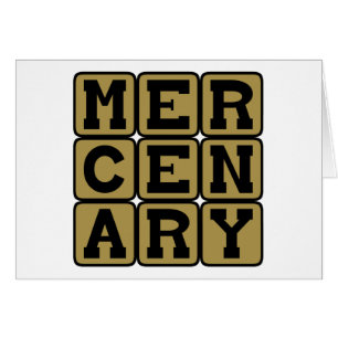Mercenario, músculo a sueldo