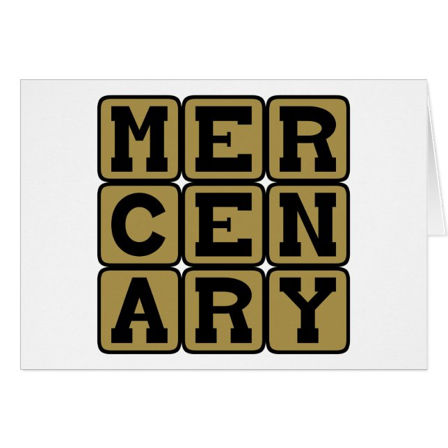 Mercenario, músculo a sueldo (Anverso (Horizontal))
