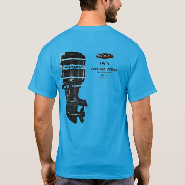 Mercurio 1966 1100 camiseta (Reverso)