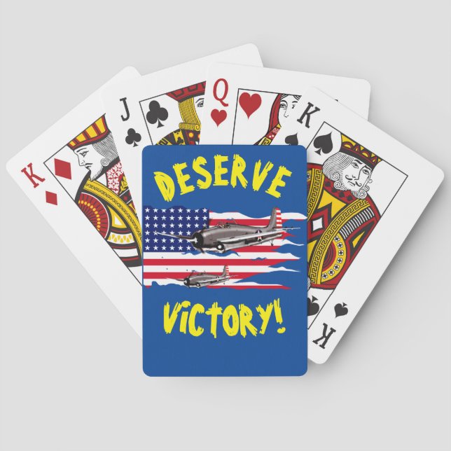 Merece La Victoria Las Cartas De Juego Salvajes De (Reverso)
