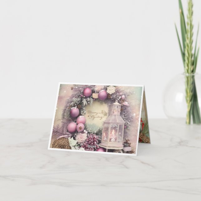Merece navidad tarjetas de felicitación (Reverso)