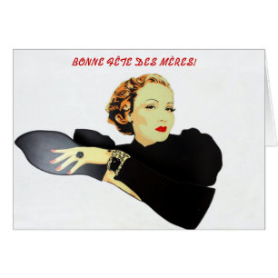 mères del DES del fête de la carta