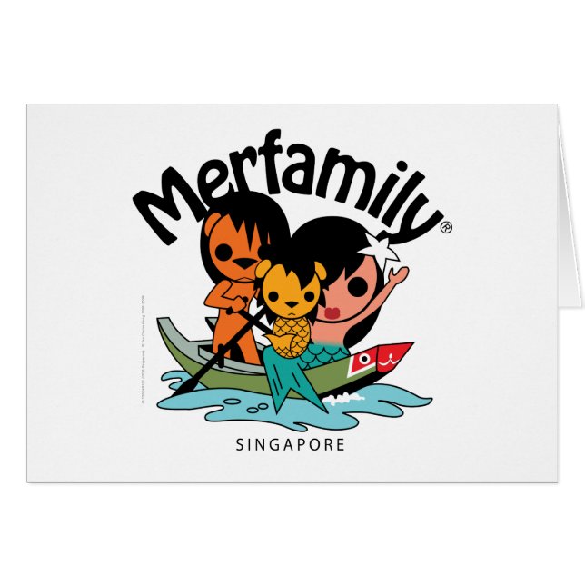 Merfamily® Singapore Sampan (Anverso (Horizontal))