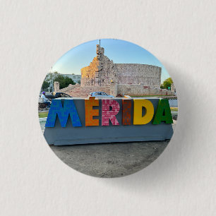 Mérida, México - Botón redondo
