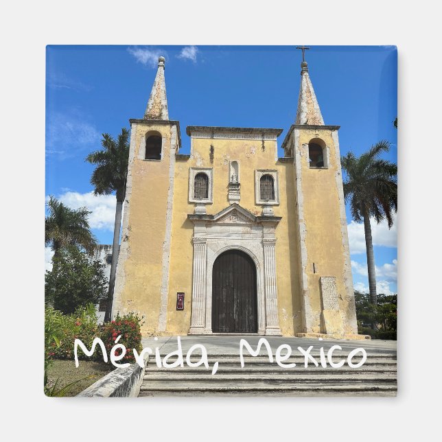 Mérida, México - imán cuadrado (Frente)
