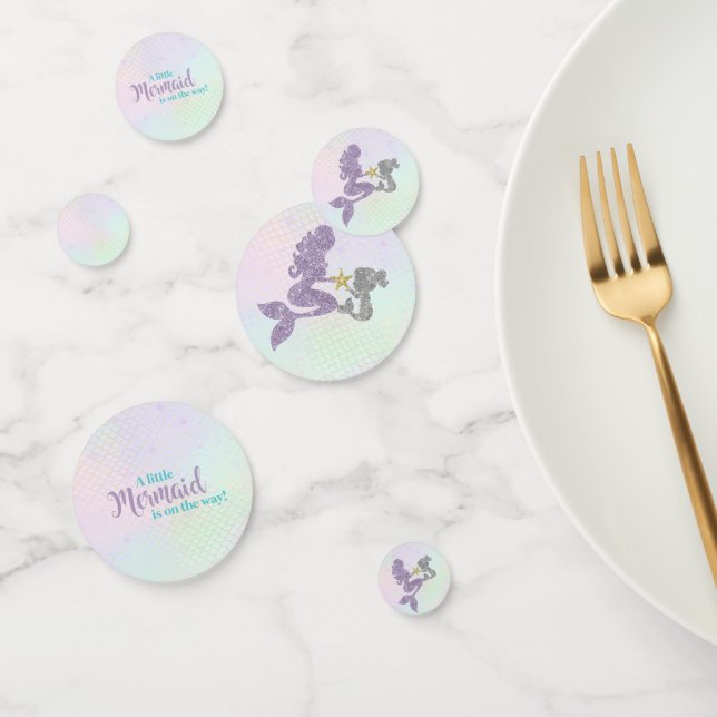 Mermaid Baby Shower Confetti (Grupo)