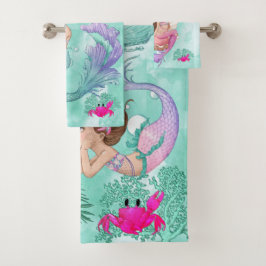 Mermaid Cute Pink Starfish Personal