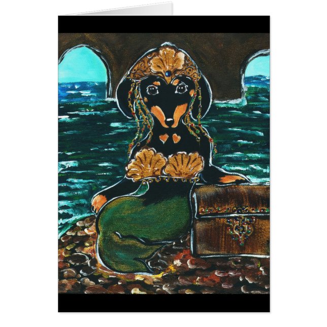 Mermaid Dachshund (Frente)