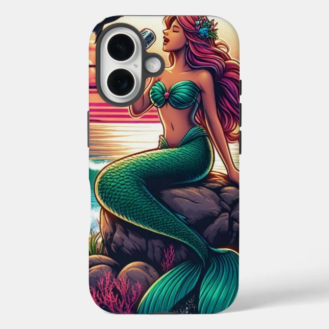 🌊 Mermaid Design Funda ✨ (Reverso )