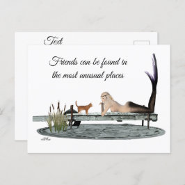 Mermaid En La Postales De Bocadillo