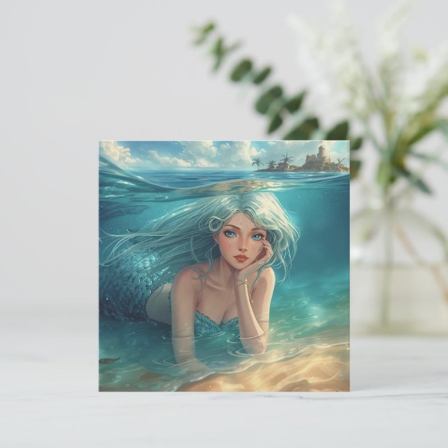 Mermaid of the Island Horizon (Anverso de pie)