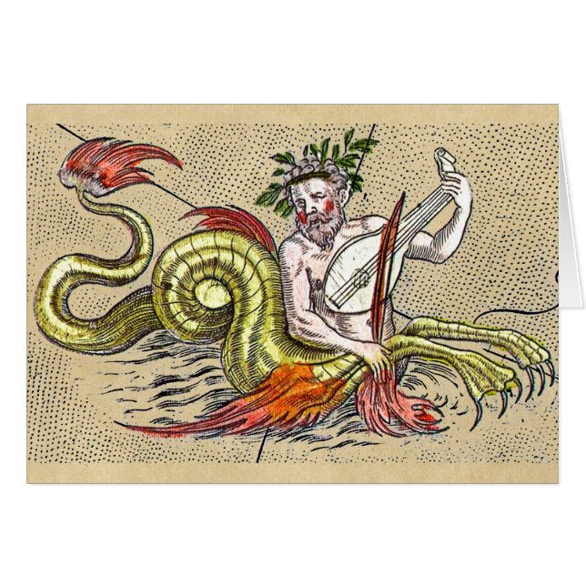 Merman del mapa del mundo (Anverso (Horizontal))