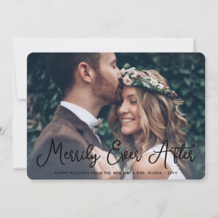 Merrily Ever After Recién Casados 1er Navidad 2 Fo