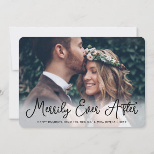 Merrily Ever After Recién Casados 1er Navidad 2 Fo