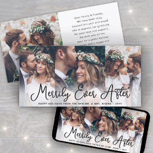 Merrily Ever After Recién Casados 1er Navidad 4 Fo